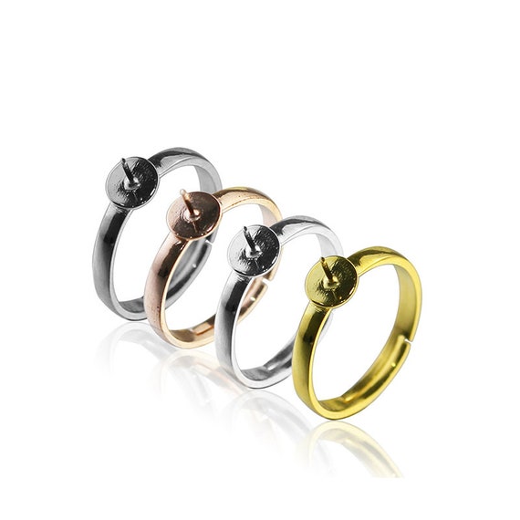 Adjustable ring base shop for jewelry making