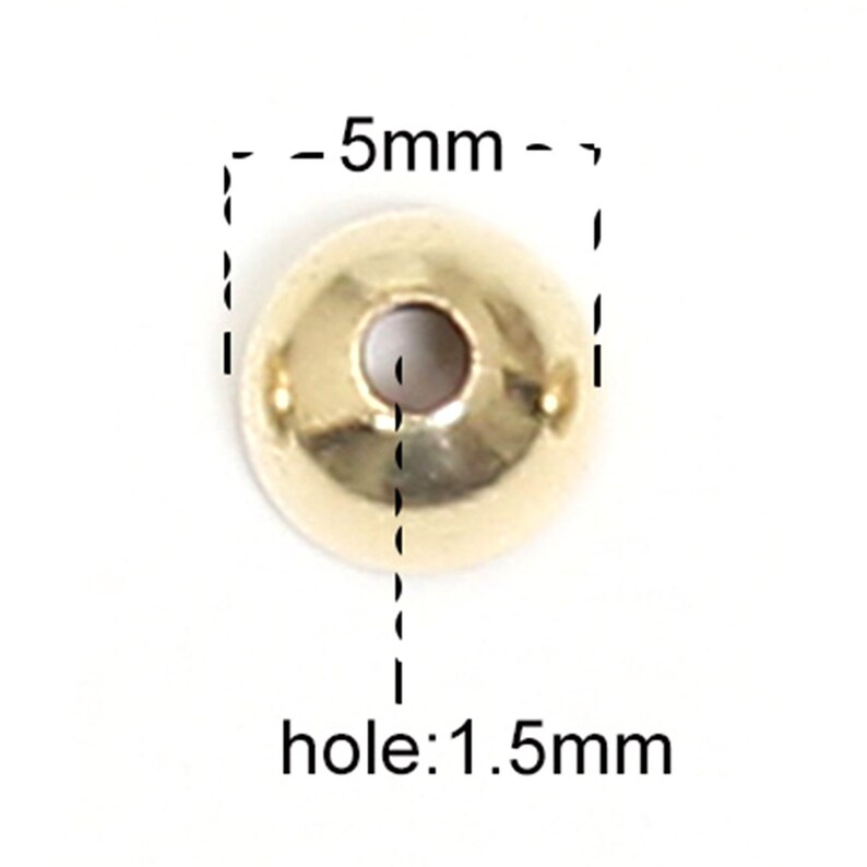 Gold Filled Bead End Caps for Jewelry Making Findings Etsy