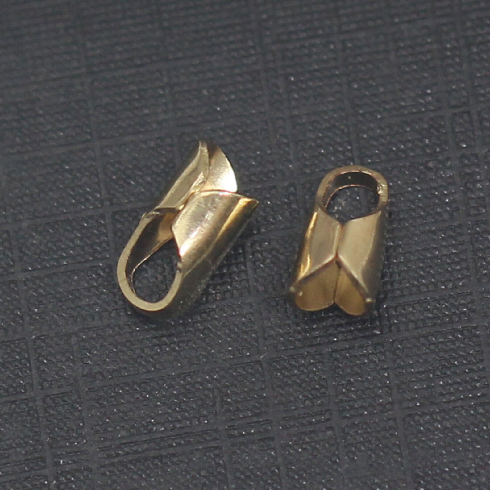 Gold Filled Jewelry Finding Crimp Ends Clamps Tips Bead Cap Etsy