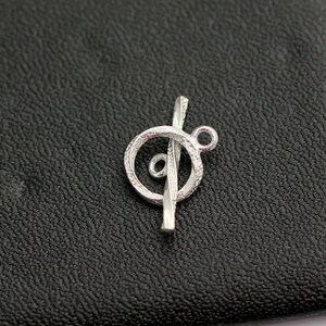 Toggle Clasps for Necklace Bracelet Connectors Sterling Silver Jewelry ...