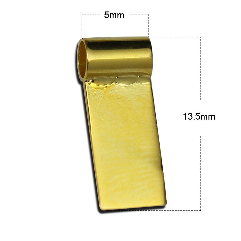 925 Sterling Silver Glue on Bails for Pendants Tube Bail for Etsy UK