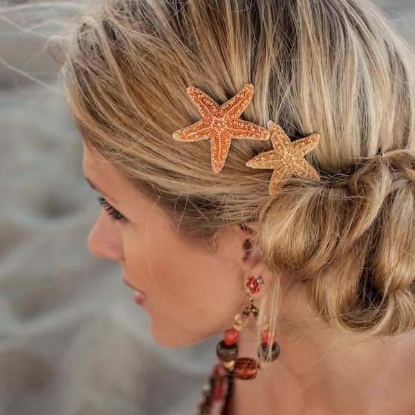 Sugar Starfish Hair Clip Set