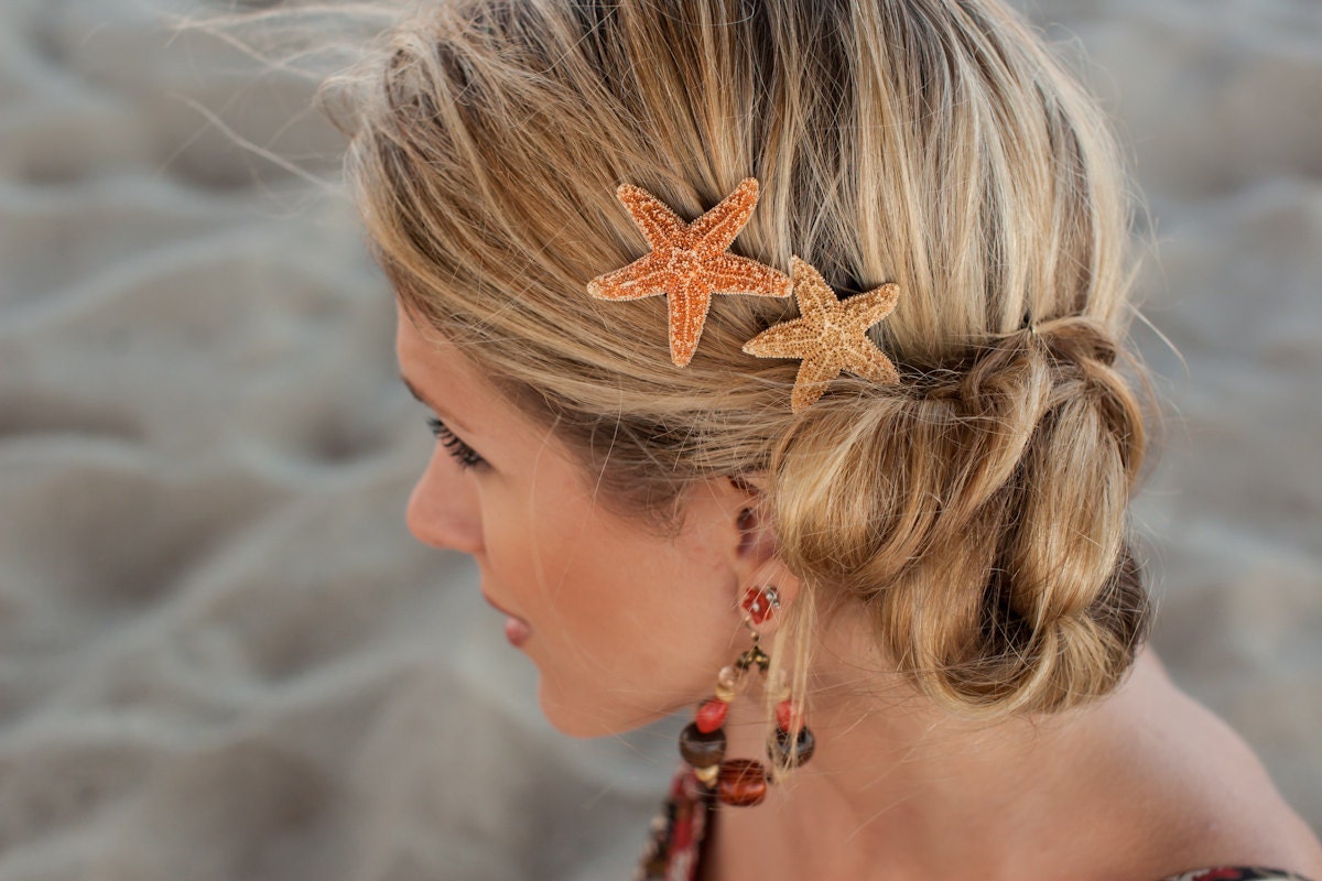 Seashell Hair Clip - Etsy Seashell Hair Clip - Etsy