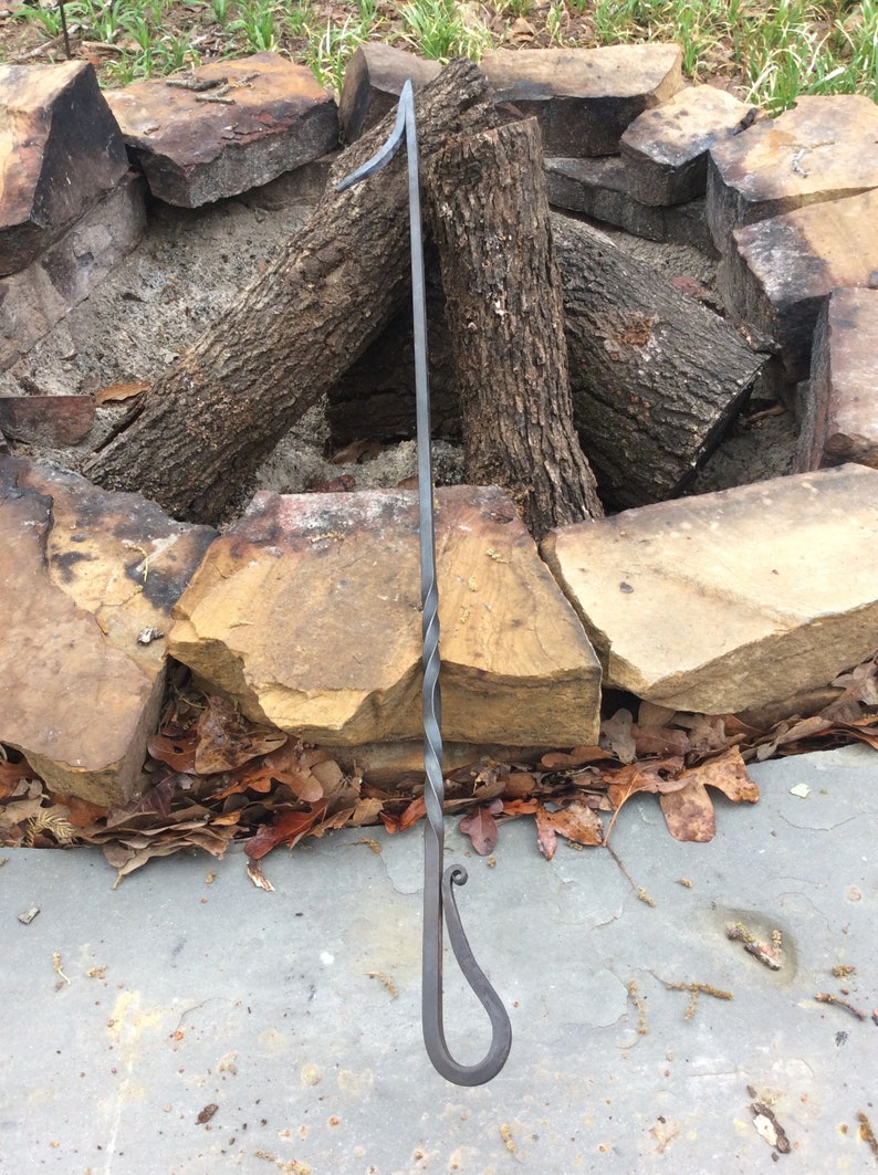 Fire Poker Log Turner Etsy