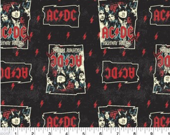 Ac Dc Fabric - Etsy