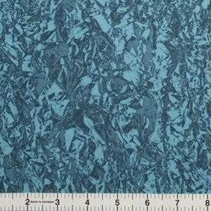 Keepsake Calico Quilt Fabric by the Yard Cotton Cloth Material Green Blue  Brushstroke Patch