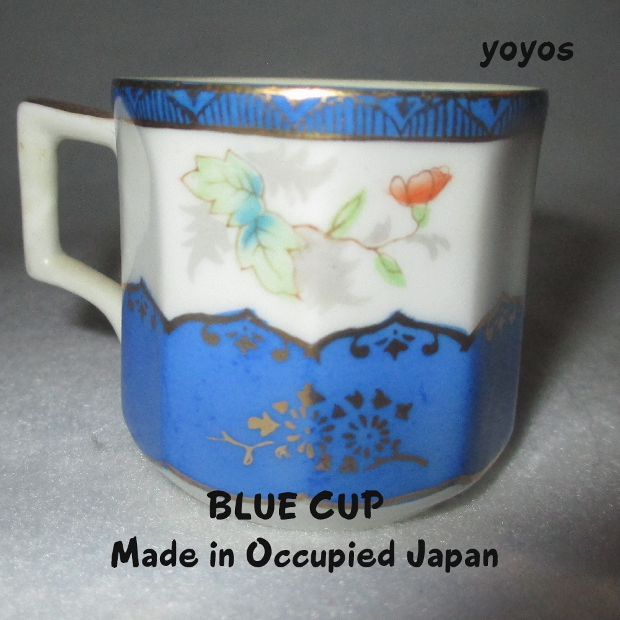 MINIATURES CUPS SAUCERS Made in Japan Floral Design Etsy