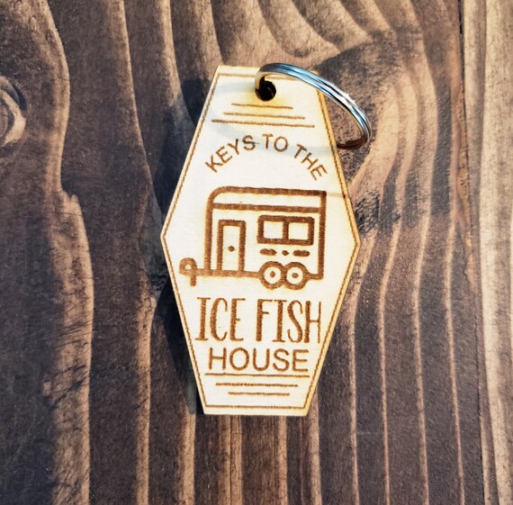 Keys to the Ice Fish House, Wood Key Chain, Key Chain Accessories, Ice Castle, Ice Fishing, Fish House - Etsy Keys to the Ice Fish House, Wood Key Chain, Key Chain Accessories, Ice Castle, Ice Fishing, Fish House - Etsy