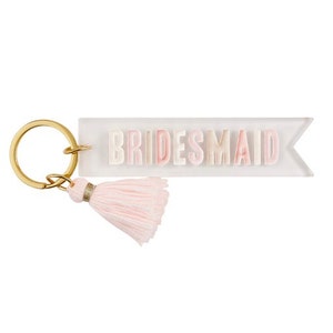 Bridesmaid Keychain, Bridesmaid Gift, Keychain, Bridesmaid Keys, Bridesmaid