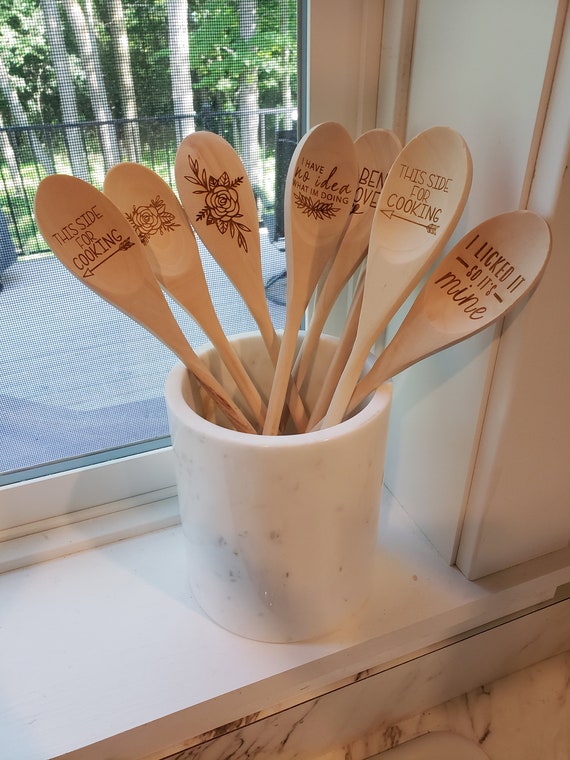 Wood Spoon and Wooden Spatula Set