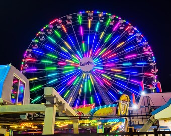 Casino Pier Ferris Wheel, Amusement Park Ride, Seaside Heights NJ