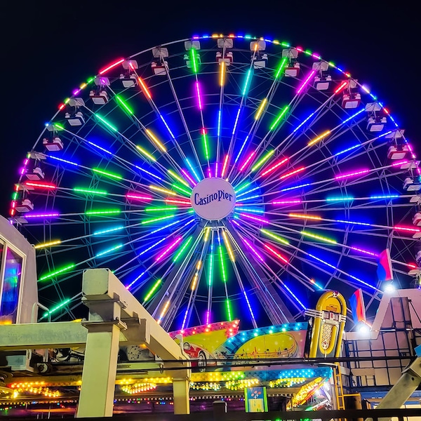 Casino Pier Etsy