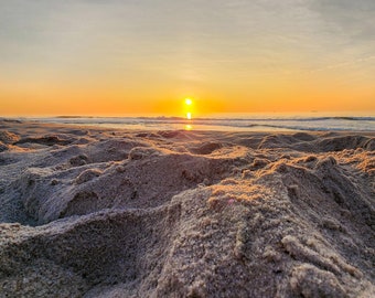 Sunrise from the Lowsand - Ortley Beach NJ by Richard Pasquarella