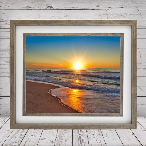 Lavallette July Sunrise II President Ave Ocean Waves by shops Richard Pasquarella