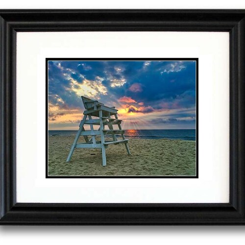 Sunrise Lifeguard Stand IV, Lavallette top NJ, Beach Picture