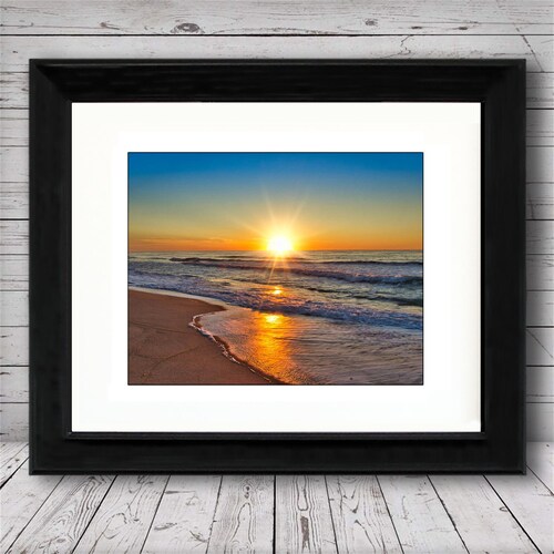 Lavallette July Sunrise II President Ave Ocean Waves by shops Richard Pasquarella