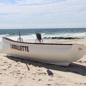 Lavallette Lifeguard Boat, Beach Picture, Home Decor, Beach Picture image 7