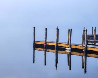 Lake George Floating Dock by Richard Pasquarella