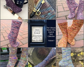 La colección definitiva de patrones inspirados por Doctor Who - Libro electrónico Volumen 1 (PDF)