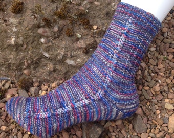 Aber ich denke, ich kam mit Magician Socks (Doctor Who Inspired) - PDF Strickanleitung