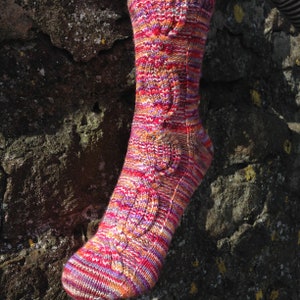 Oi Watch It Spaceman Doctor Who Inspired Socks PDF Knitting Pattern image 7