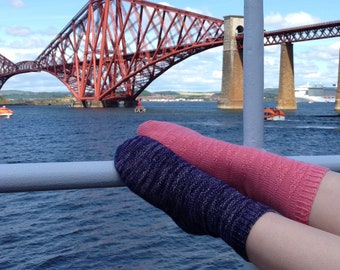 Indie Burgh Yarn Crawl 2015 Socks - PDF Knitting Pattern