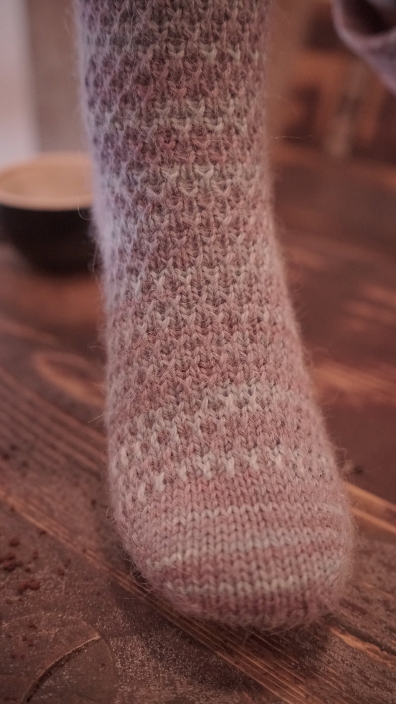 Instant Coffee Socks - PDF Knitting Pattern image 5