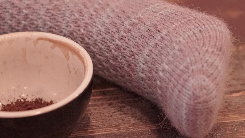 Instant Coffee Socks - PDF Knitting Pattern image 4