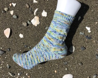 Brackett's Landing Socks - PDF Knitting Pattern