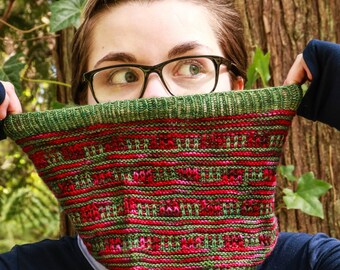 Alba Cowl - Patrón de tejer PDF