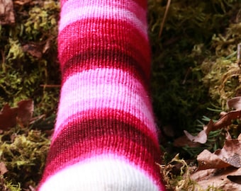 Calcetines degradados de 6 colores Easy Peasy - Patrón de tejido PDF