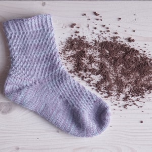 Instant Coffee Socks - PDF Knitting Pattern image 6