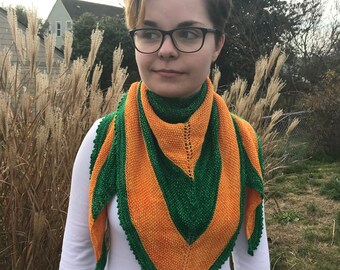 Please Call Me Anne With An E Shawl (Anne of Green Gables Inspiriert) - PDF Strickmuster