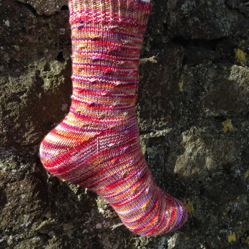 Oi Watch It Spaceman Doctor Who Inspired Socks PDF Knitting Pattern image 3