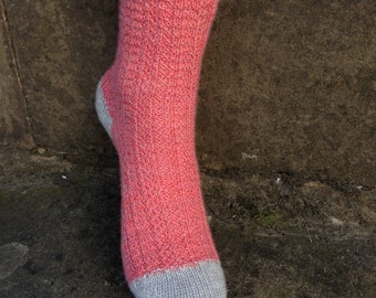 Geeky Papageientaucher Strick Palooza 2016 --. .--. -.- .--. Socken - PDF Strickanleitung