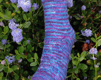 Los calcetines Doctor Donna (Doctor Who Inspired) - Patrón de tejido PDF