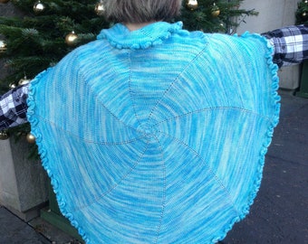 There Were Never Sole Devoted Sisters Shawl (White Christmas Inspiriert) - PDF Strickanleitung