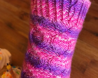 Geeky Girls stricken 5th Podiversary Socken - PDF Strickanleitung