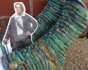 La dama de Lallybroch (calcetines inspirados en Outlander) - Patrón de tejido PDF