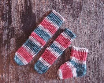 Calcetines Babyccino - Patrón de tejer PDF