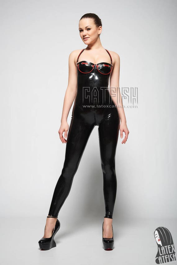 Sexy latex clothing Mr tiny thong bikini wearer