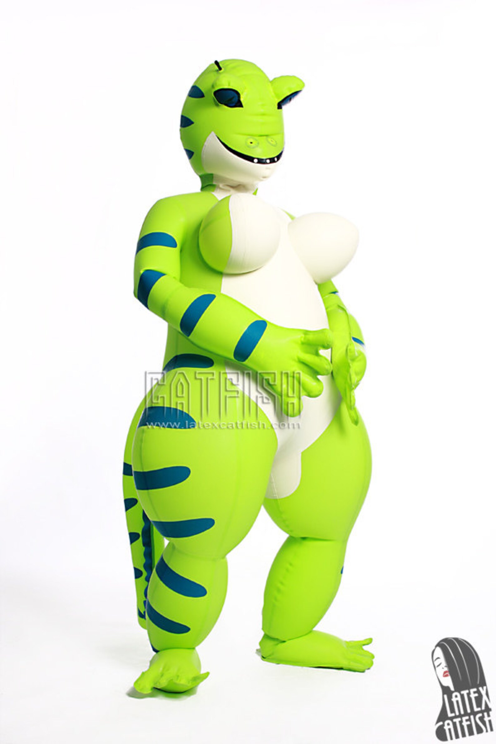 Bikini Lizard Frog Latex Costume Etsy