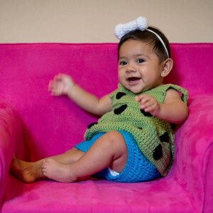 Pebbles Halloween Costume Size 12 to18 month Instant Download PDF Pattern image 3