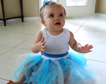 Tutu with Crochet Waist Band Instant Download PDF Pattern