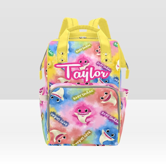 Baby shark backpack clearance personalized