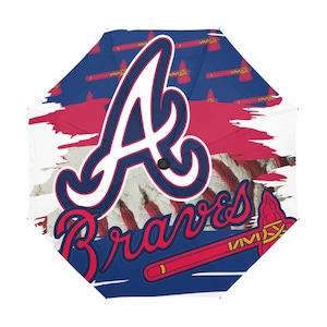 The Atlanta Braves Umbrella. Braves Fan Umbrella. Baseball Umbrella