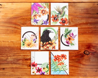 Set of 7 Greeting Cards