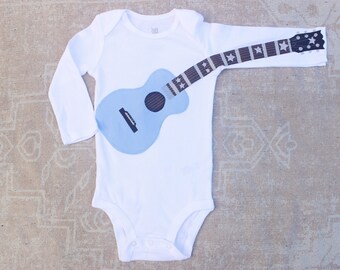 Light Blue Guitar Bodysuit - Taylor Swift Guitar