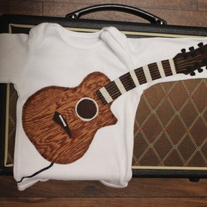 Delightfully Fun Dark Brown Acoustic Guitar Outfit With Gold Strings and Amp