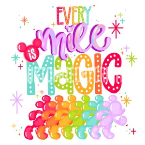 Magical Running Print